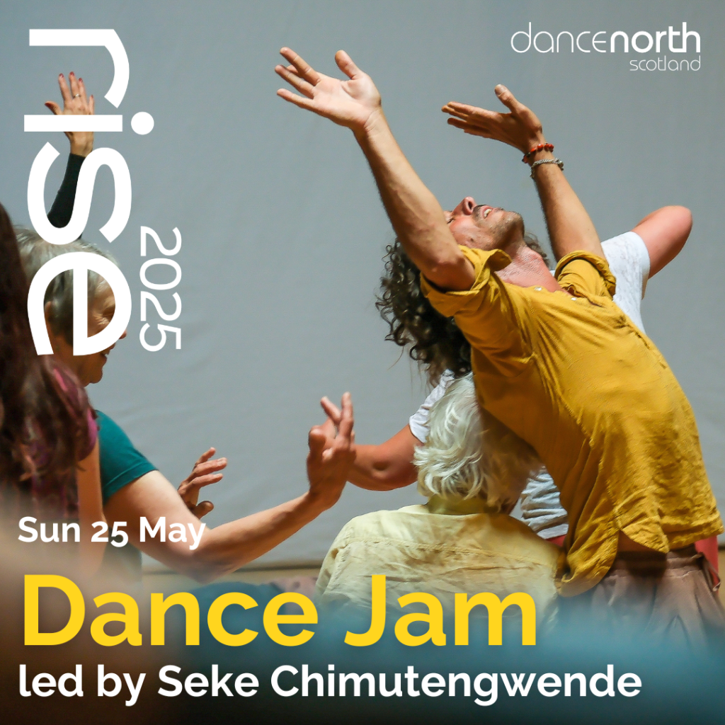 Join Seke Chimutengwende in this unique dance jam in exploring the space at Universal Hall with freedom, play, presence and awareness.