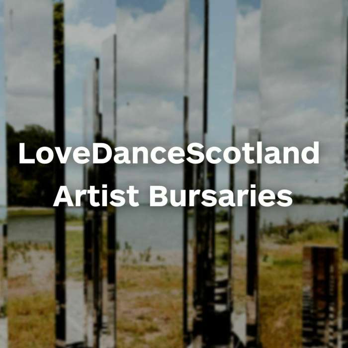 MAKE: Call Out: Love Dance Scotland | Artist Bursaries