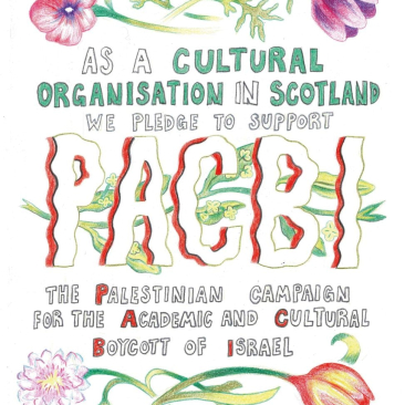 NEWS: Dance North Scotland commits to the Palestinian Academic and Cultural Boycott of Israel (PACBI). NEWS: Dance North Scotland commits to the Palestinian Academic and Cultural Boycott of Israel (PACBI).
